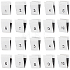 400Pcs 10 Styles Polyester Size Labels for Clothing DIY-CY0003-95-1