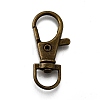 Alloy Swivel Clasps X-FIND-Q003-01AB-1