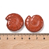 Natural Red Jasper Conch Display Decorations DJEW-D303-01I-3
