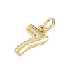 Brass Charms KK-G544-10G-07-2