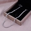 Titanium Steel Alloy Charm Anklets WG33B59-11-1