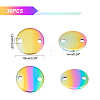 Rainbow Color Ion Plating(IP) 304 Stainless Steel Links Connectors STAS-UN0033-29-5