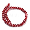 Handmade Lampwork Beads Strands LAMP-H071-01B-04-2