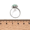 Adjustable 304 Stainless Steel Finger Rings for Women GG-CBA7994-04P-20-5