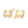 Natural White Shell Pendants KK-N287-06G-2