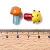 Opaque Glass Beads EGLA-L047-09-3