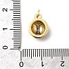 Rack Plating Brass Pendants KK-A268-17G-01-3
