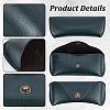 1Pc Imitation Leather Glasses Cases AJEW-CN0001-44A-3