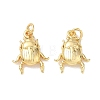 Insect Brass Charms KK-E797-06G-1