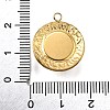 Plastic Pearl Pendants STAS-Q360-03C-G-3