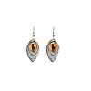 Horse Eye Bohemian Style Zinc Alloy Dangle Earrings FS-WG9CCFB-06-2