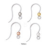 48Pcs 4 Color Eco-Friendly Plastic Earring Hooks STAS-LS0001-01-2