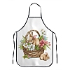 Easter Theme Polyester Sleeveless Apron PW-WG26712-17-1