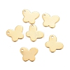 201 Stainless Steel Charms STAS-K217-79B-G-3