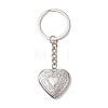 316 Stainless Steel Photo Locket Keychain KEYC-JKC01121-2