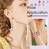 2 Sets 2 Styles DIY Alloy Enamel Pendants & Glass Beads Stretch Bracelets Making Kits DIY-YW0011-85-6