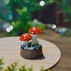 Resin Mushroom Bell Jar Model PW-WG8B3E0-01-3