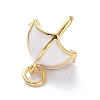 Real 18K Gold Plated Brass Charms KK-L188-24G-01-3