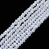 Electroplate Glass Beads Strands EGLA-A044-J1mm-B06-1