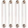 4Pcs 304 Stainless Steel & Brass Brooches JEWB-CP00001-7