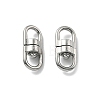 304 Stainless Steel Double Eye Swivel Clasps STAS-B082-07P-1