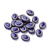 Plating Acrylic Beads X-PACR-T008-06B-3