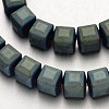 Electroplate Non-magnetic Synthetic Hematite Bead Strands G-F300-25-F07-1