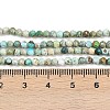 Natural HuBei Turquoise Beads Strands G-L628-B02-3mm-01-5