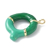 Brass Enamel Pendants KK-E093-03G-Q-02-2