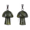 Natural Southern Jade Pendants G-N0325-10P-2