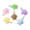 Opaque Resin Pendants FIND-H069-04P-1