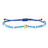 Glass Seed Beads Adjustable Bracelets KO8624-10-1