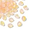 50Pcs Transparent Spray Paint Glass Beads GLAA-YW0004-50J-1