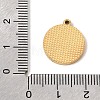 12 Constellations 304 Stainless Steel & Natural Shell & Rhinestone Pendants SA-CBAA9A2-06G-06-3