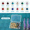 DIY Birthstone Jewelry Making Finding Kit FIND-TA0002-12-12