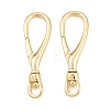 Brass Swivel Lobster Claw Clasps KK-P353-02G-1