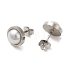 304 Stainless Steel Stud Earring EJEW-C099-02P-3