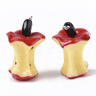 Resin Pendants X-RESI-N023-01-1