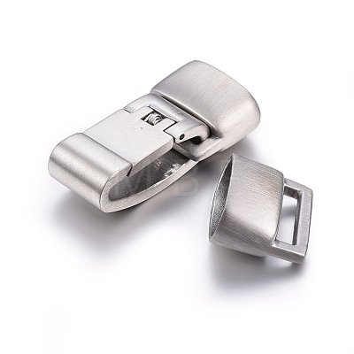 304 Stainless Steel Spring Ring Clasps STAS-E440-66P-1