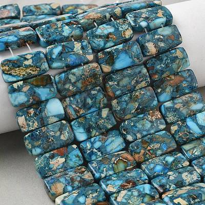 Natural Imperial Jasper Beads Strands G-L604-F01-01M-1