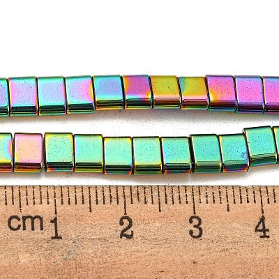 Electroplated Non-magnetic Synthetic Hematite Beads Strands G-C106-B02-10B-1