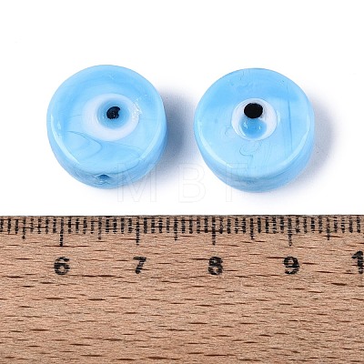 Handmade Evil Eye Lampwork Beads LAMP-N040-01C-1