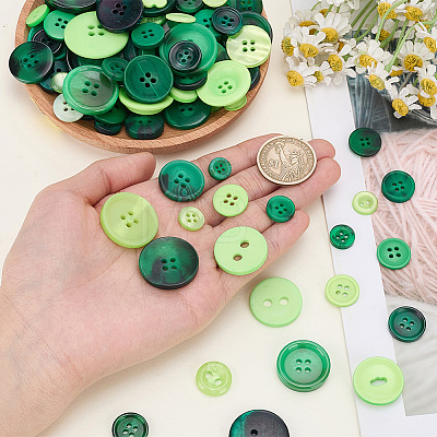 Resin Buttons DIY-SP0007-79-1