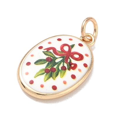Printed Brass Pendants KK-CBA9B3D-02G-03-1