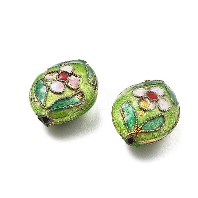 Handmade Cloisonne Beads CLB-Q002-08A-1