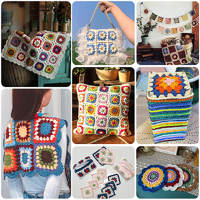 Wood Crochet Blocking Board DIY-BC0006-37-1