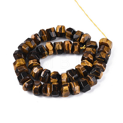 Natural Tiger Eye Beads Strands G-N347-17A-02-1