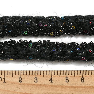 Polyester Crochet Lace Trim OCOR-Q058-23-1