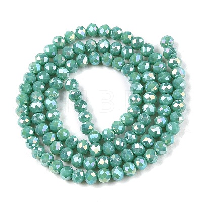 Electroplate Glass Beads Strands LS-EGLA-A044-P3mm-B31-1
