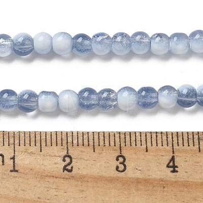 Crackle Glass Beads Strands GLAA-U001-4mm-14-1